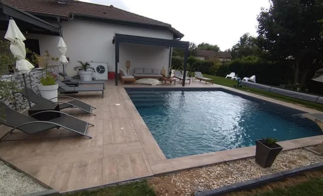 Carrelage terrasse, Ambérieu-en-Bugey, Couard Raphaël