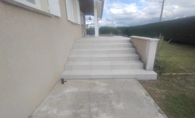 Terrasse à chazey sur ain , Ambérieu-en-Bugey, Couard Raphaël